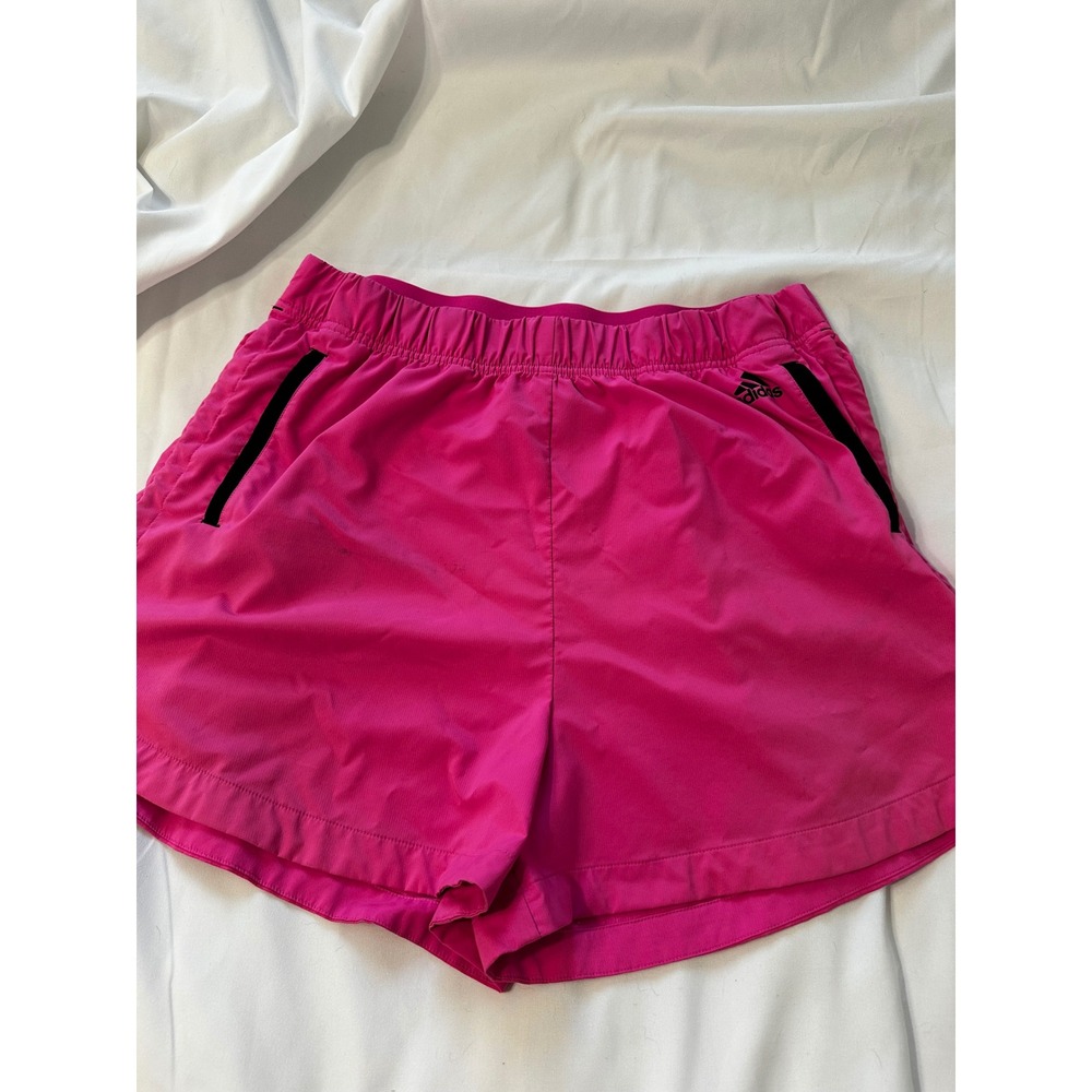 Adidas Primeblue Pink Athletic Shorts Womens XL Parley Ocean Plastic Running